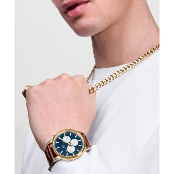 腕時計 Iconic Chronograph 40MM St Mawes Arch 5-Link P...