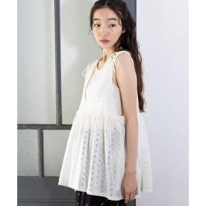 「niko and...」 ノースリーブトップス FREE ホワイト系その他 レディース