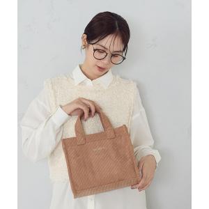 トートバッグ コーデュロイミニトート レディース メンズ