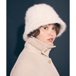 帽子 ハット シャギーバケットハット レディース