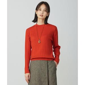 ニット セーター KNIT BASIC クルーネック ニット レディース
