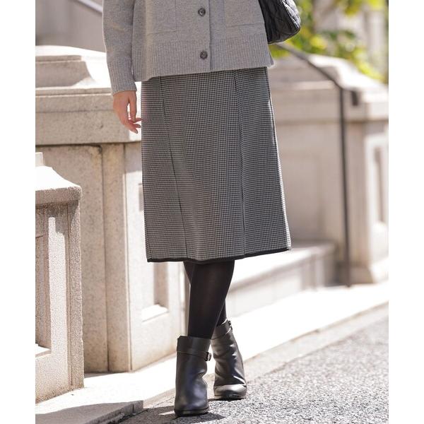 スカート 「リバーシブル」リバーチェック スカート