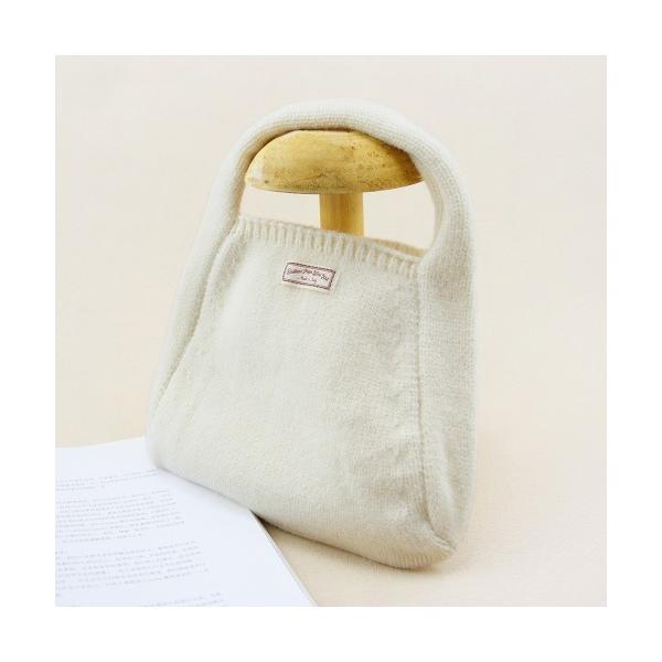 トートバッグ 6色展開　編みトートバッグ レディース