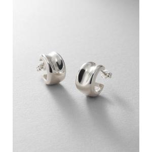 ピアス シルバー コンケイブピアス レディース