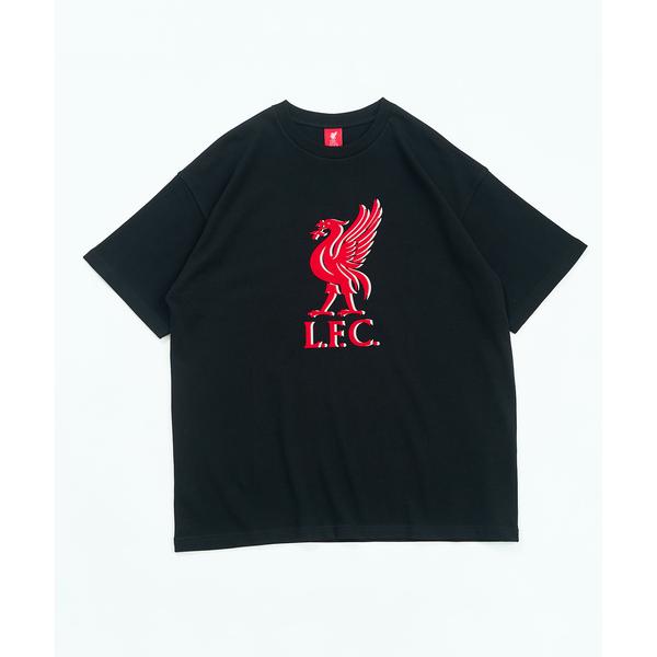 tシャツ 「Liverpool FC / リバプール FC」VINTAGE FLOCKING PRI...