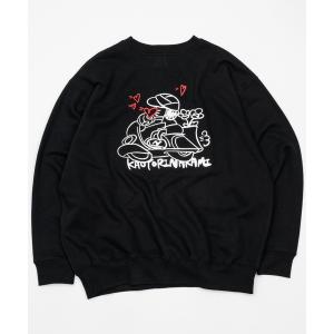 トレーナー スウェット bike dog sweat / バイクドックスウェット メンズ レディース