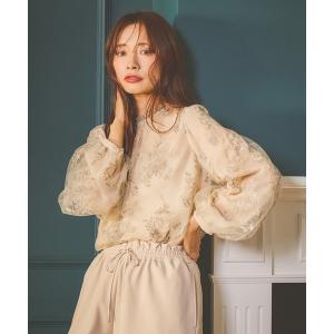 ブラウス シャツ フローラルブラウス 581501 レディース