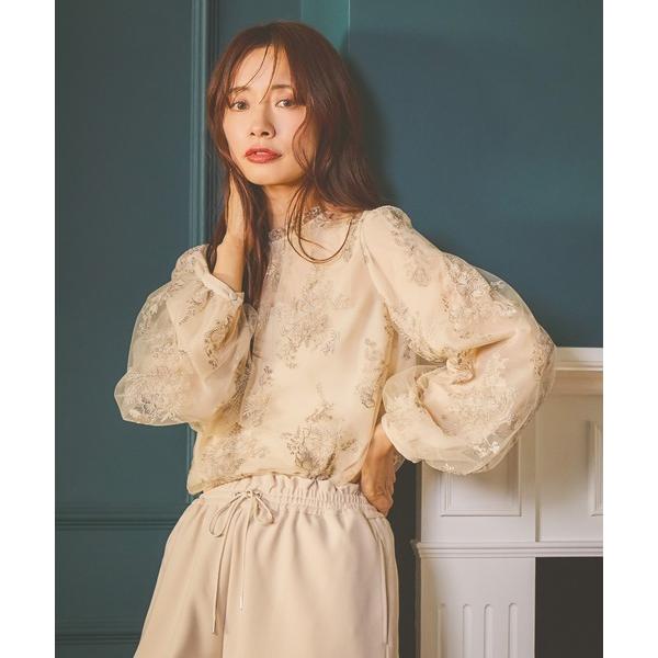 ブラウス シャツ フローラルブラウス 581501 レディース