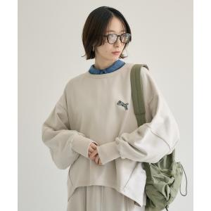トレーナー スウェット TRANOI. TORAバルーンカットソー レディース