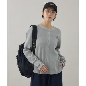 tシャツ TRANOI. TORAワッフルヘンリートップス レディース