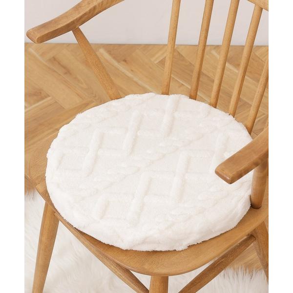 クッション クッションカバー あったか カットボア シートクッション