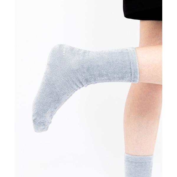 靴下 「YUQRI」Cozy velour レディース