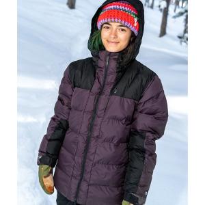コート アウター 「VOLCOM/ボルコム」 Puffleup Jacket /アイコンワンポイントスキースノーボードパフジャケット レディース