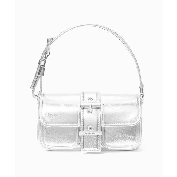 ハンドバッグ COLBY メタリックレザー ショルダー エクストラスモール
