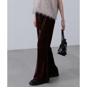 パンツ 「ＭＦＭ」ベロアパンツ レディース