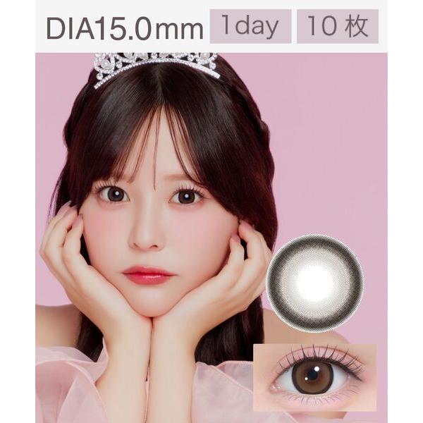 カラコン コンタクトレンズ 「太フチ」Chapun 1DAY 10枚入り ずるモテベージュ
