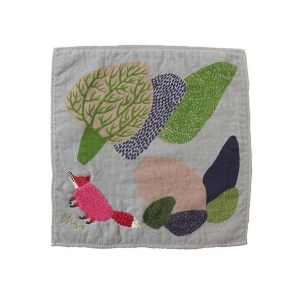 ハンカチ moritaMiW モコモコドウブツハンカチ レディース メンズ