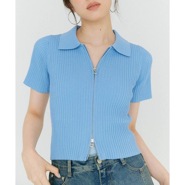 tシャツ WZIP HALF KNIT レディース