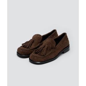 ローファー SCROFA タッセル ローファー 2.5cm BROWN レディース