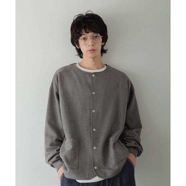 tシャツ 「LFM(U)」スウェードライククルーカーディガン　 589072 メンズ レディース