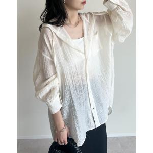 HYKE（ハイク） BALLOON SLEEVE SHIRT 1 ホワイト レディース