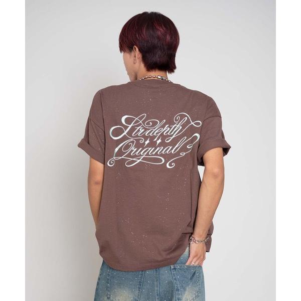 tシャツ LTR DEPTH/ラメグラフィックT メンズ レディース