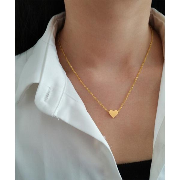 ネックレス ハート型ペンダントネックレス レディース