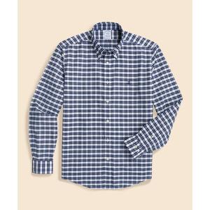 シャツ ストレッチオックスフォード　GFロゴ　シーズナルパターン　カジュアルシャツ　Regular Fit メンズ レディース