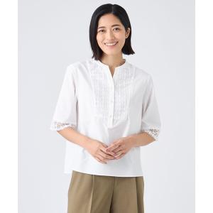 uvカット ブラウス シャツ 「ウォッシャブル・接触冷感・UV・防シワ」ファンクションタイプライターブラウス レディース