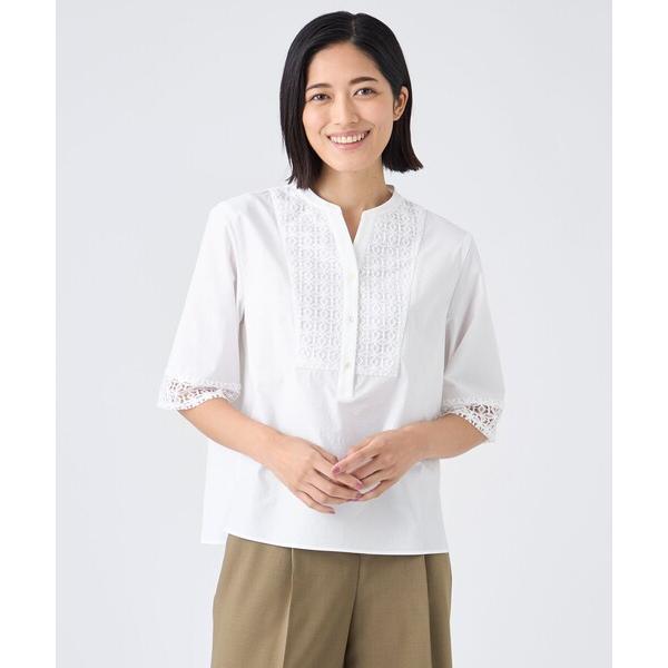 ブラウス シャツ 「ウォッシャブル・接触冷感・UV・防シワ」ファンクションタイプライターブラウス レ...