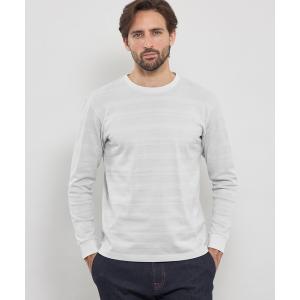tシャツ タックボーダーロングスリーブTシャツ メンズ