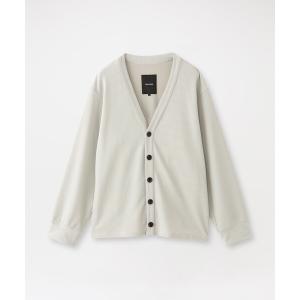 カーディガン コードピケカーディガン メンズ
