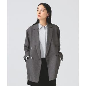 ジャーナルスタンダード　ツイードジャケット　ネイビー JOURNAL STANDARD（ジャーナルスタンダード）の「AWツイードイージー