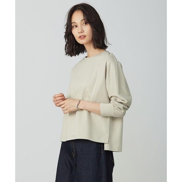 tシャツ ポンチ ボートネック カットソー レディース
