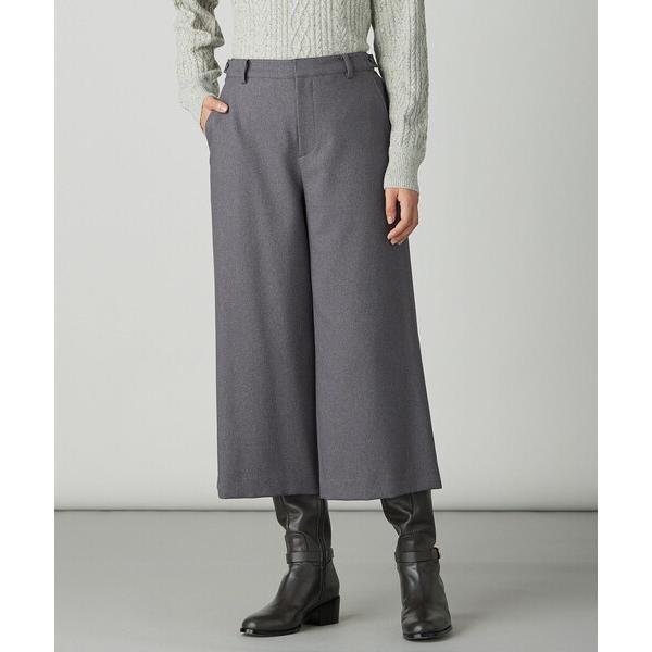 パンツ 「WEB限定カラーあり」ツムギートflannel クロップド パンツ レディース