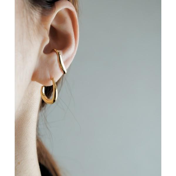 ピアス 「ISOLATION / アイソレーション」Silver925 Smooth Curve P...