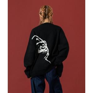 XLARGE（エクストラ ラージ） ボーイ ニットカーディガン 101244015007