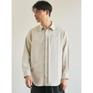 シャツ 「TRANSITION」2タックレギュラーカラーシャツ メンズ