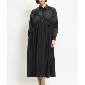 ブラウス シャツ ドットJQ　ロングブラウス レディース メンズ