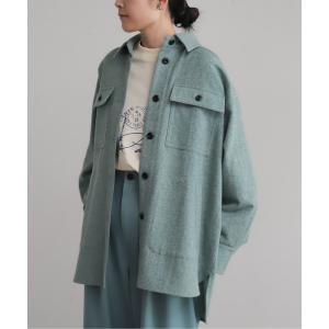 ブラウス シャツ 「予約」ホームスパン　CPOシャツ レディース