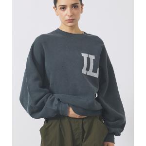 トレーナー スウェット 「REMI RELIEF / レミレリーフ」SP加工起毛裏毛クルー ”IL” / スウェット レディース メンズ