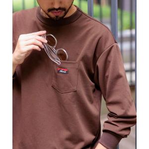 tシャツ NANGA/ナンガ 別注 neo-PRO スピンドル ポケット ロングスリーブTシャツ/日本製/遮熱/UVカット/吸水速乾/リラックスフィッ