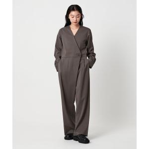 オールインワン 「MARW UNITED ARROWS」Vネック ラップ オールインワン レディース