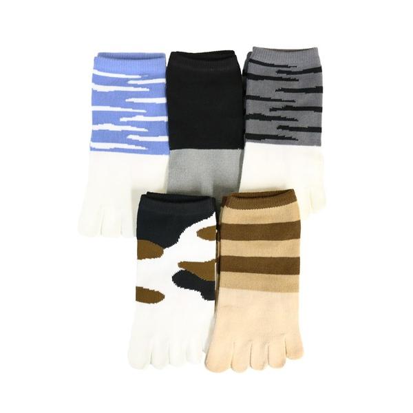 靴下 「5足セット」レディース 5本指靴下 ねこデザイン レディース