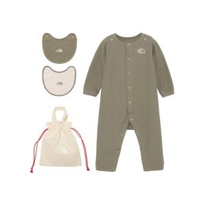 THE NORTH FACE 冬用ロンパース 新品 80 ノースフェイス ベビー 80の