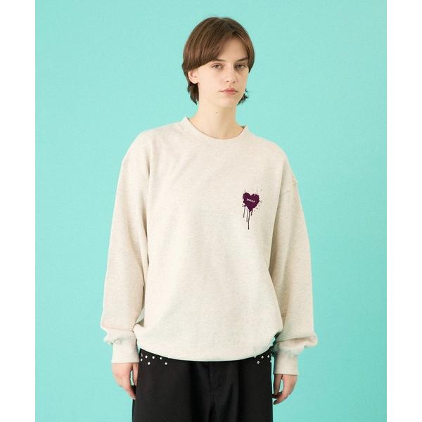 トレーナー スウェット 26SS HEART LOGO DRAW CODE SWEAT / ハートロ...