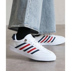 スニーカー 「K-SWISS/ケースイス」シンセティックレザー コートスニーカー メンズ