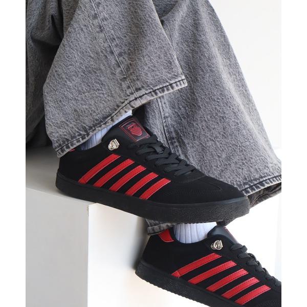 スニーカー 「K-SWISS/ケースイス」シンセティックレザー コートスニーカー メンズ