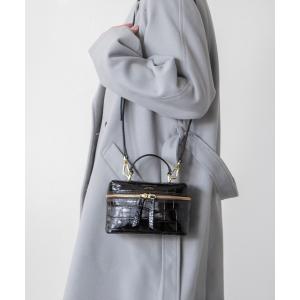 ハンドバッグ 「CHRISTIAN VILLA」ボックスシルエットミニハンドバッグ(Q56518)