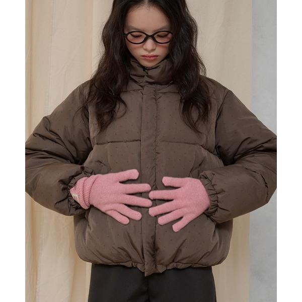 ブルゾン アウター assorted padded short blouson / アソート中綿ショ...